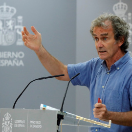 El director del Centro de Coordinación de Alertas y Emergencias Sanitarias, Fernando Simón. EFE/Juan Carlos Hidalgo