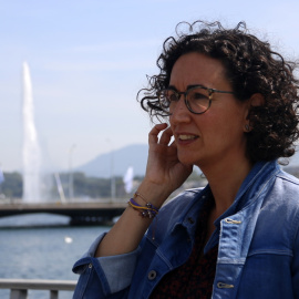 Marta Rovira, en una imatge d'arxiu realitzada a Ginebra on viu exiliada. ACN