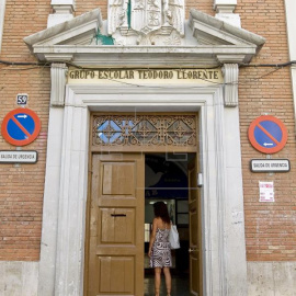 Vestigio franquista en un cuartel de la Guardia Civil de Valencia. EFE