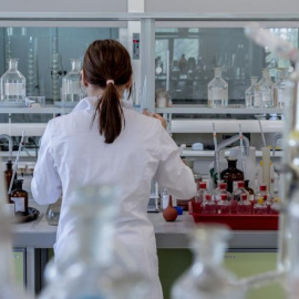 Una investigadora en el laboratorio / EFE