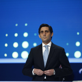 El presidente de Telefónica, José María-Álvarez Pallete, en la junta de accionistas de la multinacional de telecomunicaciones. E.P.