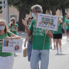 Los docentes de Madrid irán a la huelga los días 22 y 23 de septiembre. EFE/Romá