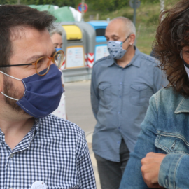 Pere Aragonès i Teresa Jordà