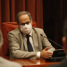 El president de la Generalitat, Quim Torra. GERARD ARTIGAS / ACN