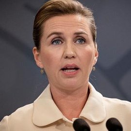 La líder socialdemócrata Mette Frederiksen en una imagen de archivo.