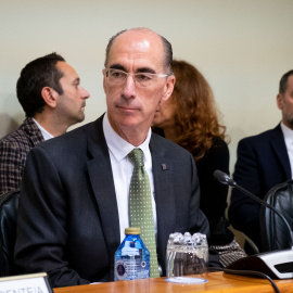 29 de octubre de 2019. El conselleiro de Sanidade, Jesús Vázquez Almuiña, presentando los presupuestos para 2020./ Xunta de Galicia