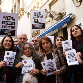 Trabajadores de la Embajada española en Argentina secundan la huelga. FACEBOOK