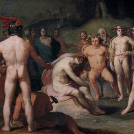 Festival homoerótico de la mano del pintor holandés Van Haarlem