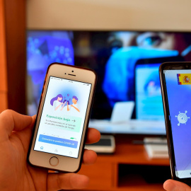 La aplicación para el móvil ‘Radar COVID’, destinada a evitar a la propagación del COVID-19. EFE/Carlos Barba/Archivo