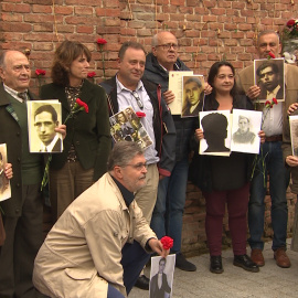 Delgado en acto de reconocimiento a represaliados del franquismo