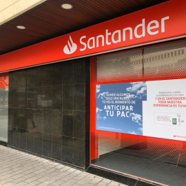 Una sucursal de Banco Santander - SANTANDER (archivo)