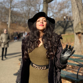 La egipcia Salma, de 27 años. CEDIDA