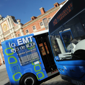 Línea de autobuses gratuitos de la EMT de Madrid./ EMT