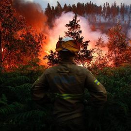 Una de las zonas incendiadas de Portugal /REUTERS