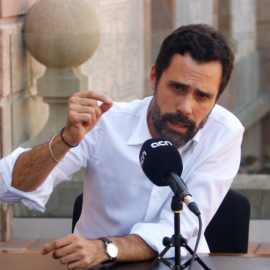 Roger Torrent, president del Parlament de Catalunya