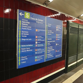 La línea 5 del Metro de Madrid cerrará del 3 de julio al 3 de septiembre. COMUNIDAD DE MADRID