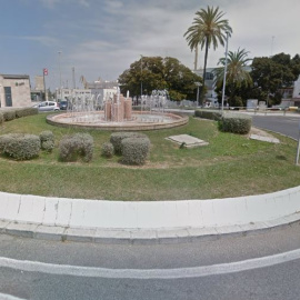 Imagen de la avenida Juan Carlos I en su comienzo junto a la rotonda de Lebón. / MAPS