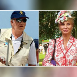 El rey Juan Carlos I y Corinna zu Sayn-Wittgenstein, en una imagen de archivo.