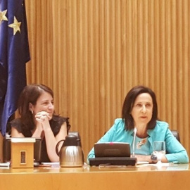 Adriana Lastra y Margarita Robles /EUROPA PRESS