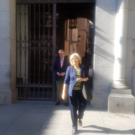 17.06.2019 / La exalcaldesa Manuela Carmena, en el Consistorio de Madrid para renunciar a su acta de diputada. / EUROPA PRESS