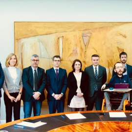 Reunión de la comisión de seguimiento del acuerdo de coalición.