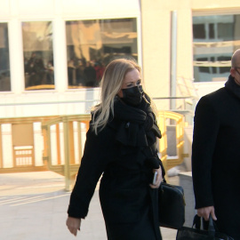 Cristina Cifuentes sale de la Audiencia Provincial de Madrid