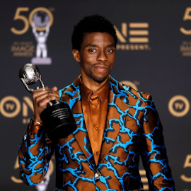 El actor Chadwick Boseman, protagonista de 'Black Panther', falleció a los 43 años. / EFE