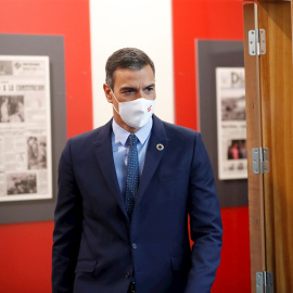 El presidente del Gobierno, Pedro Sánchez, pronunciará la conferencia, con la que apelará a la "unidad" frente a la pandemia. EFE/ Zipi