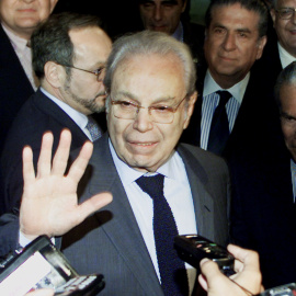 El exsecretario general de Naciones Unidas Javier Pérez de Cuéllar. REUTERS