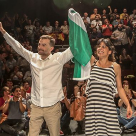 Teresa Rodríguez y Antonio Maíllo, en una imagen de archivo. EP