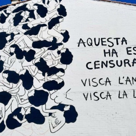 Mural mujeres desnudas