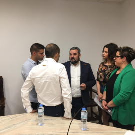 Ediles de Zalamea de la Serena. / EP.