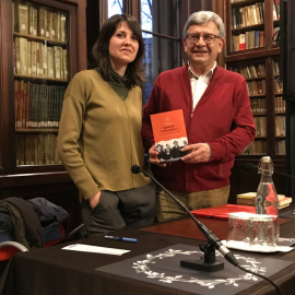 Una imatge de la presentació d''Apòstols i mercaders' que va fer-se a l'Ateneu Enciclopèdic Popular. ATENEU ENCICLOPÈDIC POPULAR.