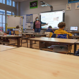 Francia cierra 22 colegios por coronavirus tras el inicio del curso. EFE/EPA/CAROLINE BLUMBERG/Archivo
