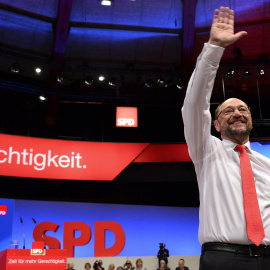 Martin Schulz, candidato del SPD al Gobierno alemán.EFE/Sascha Steinbach