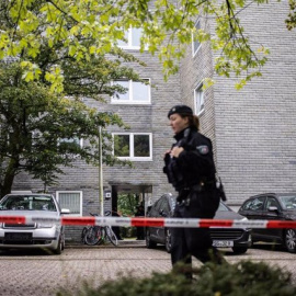 Vivienda donde se han localizado cinco cadáveres en Solingen. Marcel Kusch/dpa/Europa Press