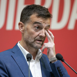 Antonio Maíllo, en el día de su despedida. Europa Press