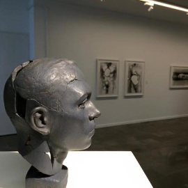 Busto de Miguel Hernández en su Museo de Quesada.