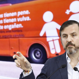 Ignacio Arsuaga, presidente de Hazte Oír, en una rueda de prensa / EUROPA PRESS