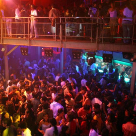 Imagen de archivo de una discoteca.