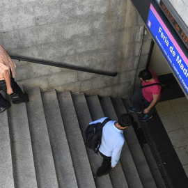 La estación de metro de Campo de las Naciones, en la línea 8. /EFE