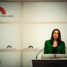 La presidenta de Cs, Inés Arrimadas. Fuente:  Cs