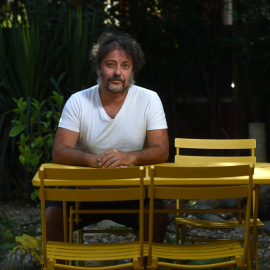 Enrique López Lavigne, productor de cine, en sus oficinas. FERNANDO SÁNCHEZ.