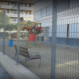 L'escola Joan Juncadella, a Sant Vicenç dels Horts.