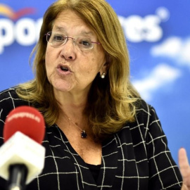 Elvira Rodríguez, durante una entrevista con Europa Press.  | Oscar Canas