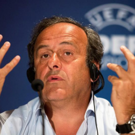 Michen Platini en una imagen de archivo. (ABIR SULTAN | EFE)