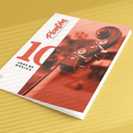 Cartel del X Festival Internacional de Música Piantón.