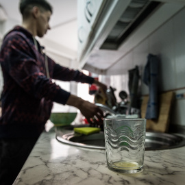 Imran, en su domicilio