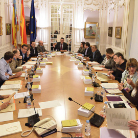 Reunió de la Junta de Síndics de les Corts Valencianes