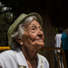 Exhumación de Timoteo Medieta en el cementerio de Guadalajara por orden de la Justicia de Argentina.Óscar Rodríguez, miembro de la ARMH